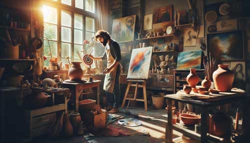 هنرهای تجسمی ساده از عکاسی تا نقاشی