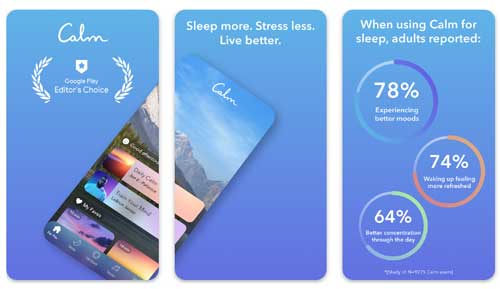 اپلیکیشن‌ Calm کالم