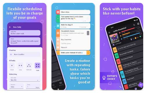 اپلیکیشن هبیتیکا habitica
