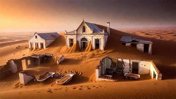 کولمانسکوپ، نامیبیا (Kolmanskop, Namibia)